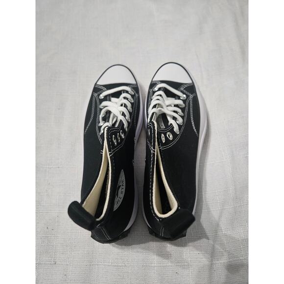 Converse Run Star Hike Canvas Platform Black Mens 10 main image 8